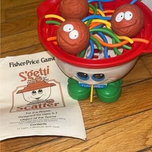 Fisher-Price S'getti Scatter Game - Red and Blue